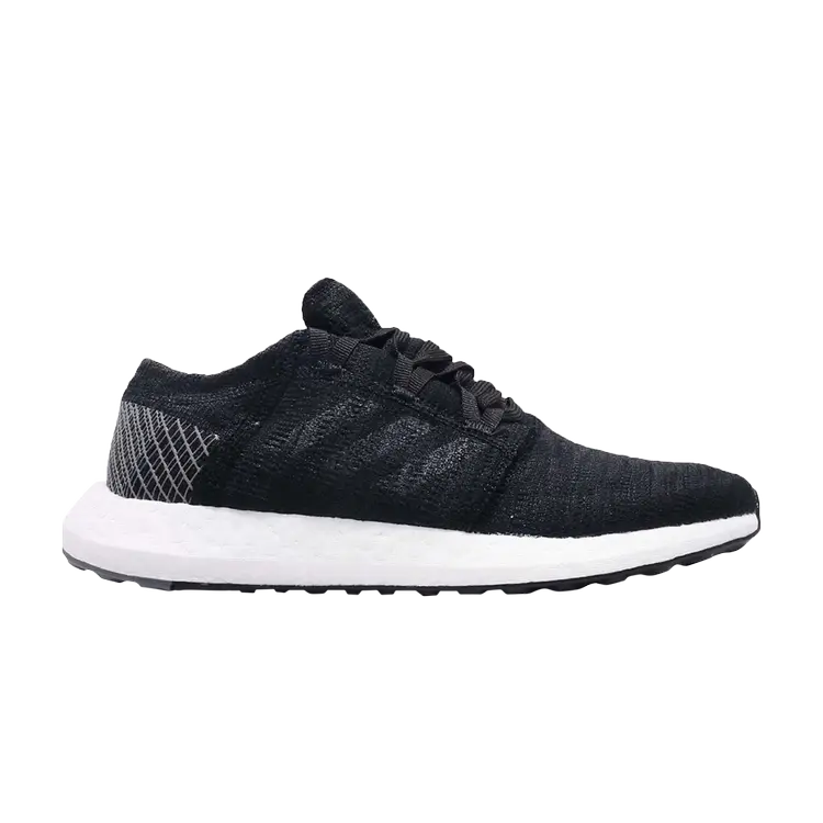 Кроссовки Adidas PureBoost Go J 'Core Black', черный 
Кроссовки Adidas PureBoost Go J 'Core Black', черный