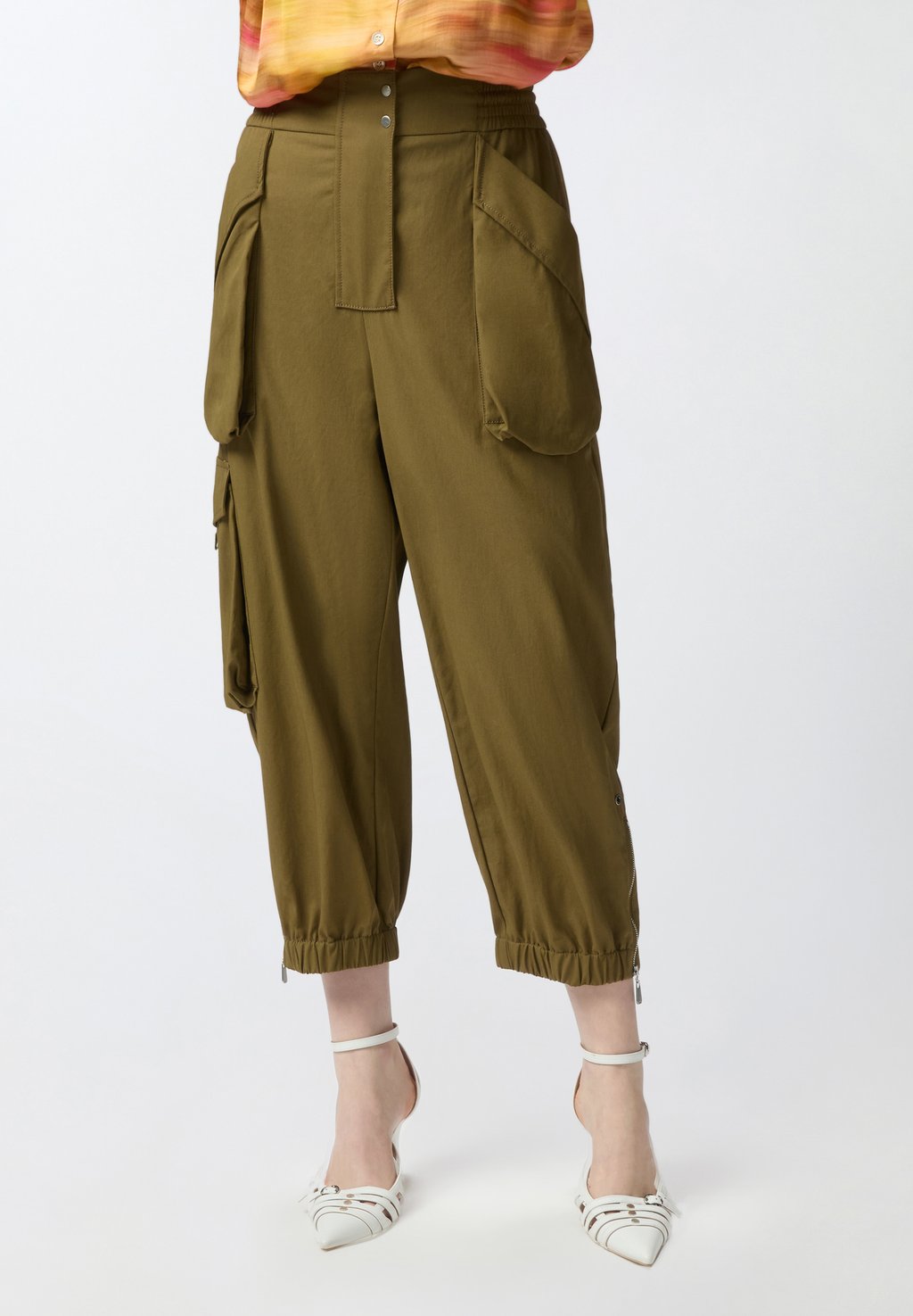 Брюки-карго VEDRAI Pinko, оливковый 
Брюки-карго VEDRAI Pinko, оливковый