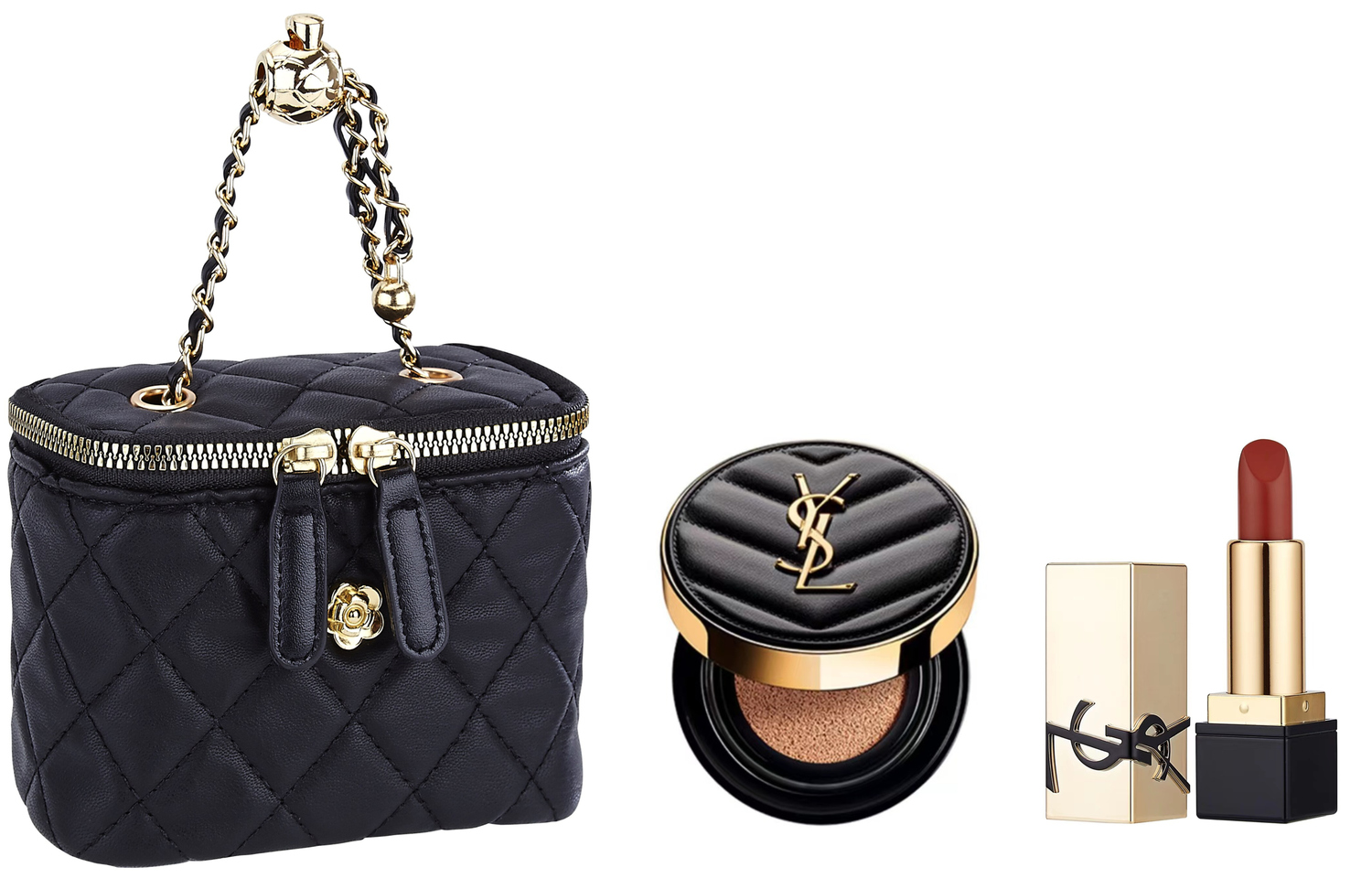 SAINT LAURENT Черный кожаный набор помад Air Cushion с воздушной подушкой, легко растушевывается, натуральное увлажняющее маскирующее средство, набор из 3 штук
SAINT LAURENT Черный кожаный набор помад Air Cushion с воздушной подушкой, легко растушевывается, натуральное увлажняющее маскирующее средство, набор из 3 штук