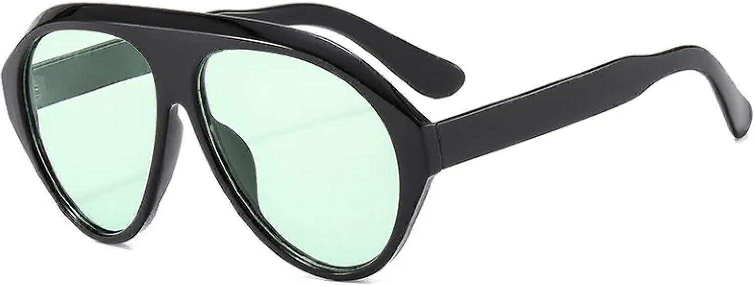 Модные солнцезащитные очки большого размера для женщин в стиле ретро, конфетные оттенки, защита от УФ-излучения UV400; солнцезащитные очки для мужчин, для занятий спортом на открытом воздухе и вождения TVTBBVV, Black Green
Модные солнцезащитные очки большого размера для женщин в стиле ретро, конфетные оттенки, защита от УФ-излучения UV400; солнцезащитные очки для мужчин, для занятий спортом на открытом воздухе и вождения TVTBBVV, Black Green