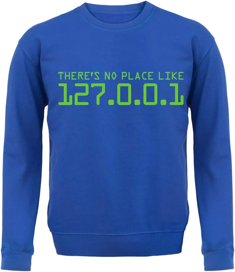 Свитшот Unisex There's No Place Like 127.0.0.1 Dressdown
Свитшот Unisex There's No Place Like 127.0.0.1 Dressdown