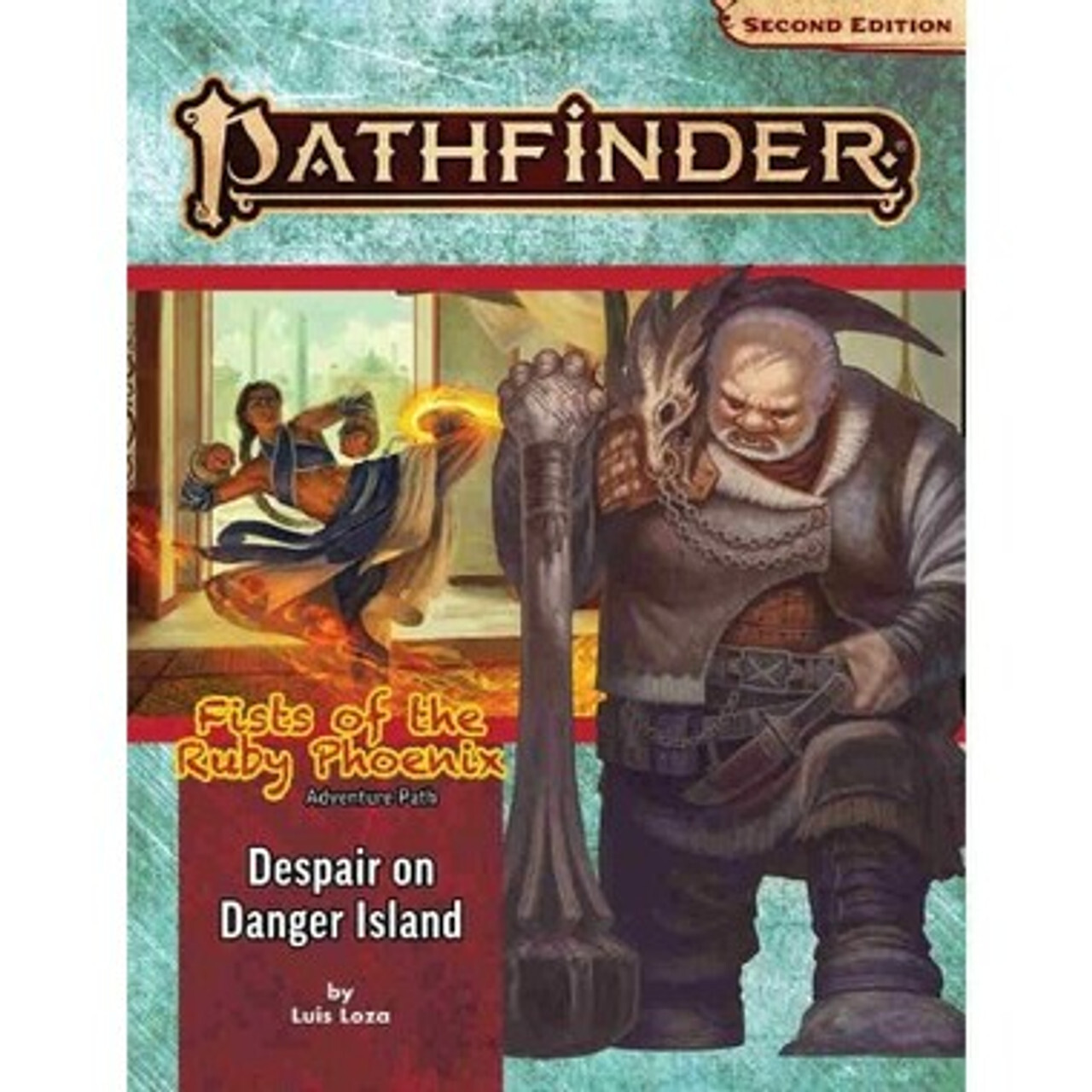 Ролевая игра Pathfinder RPG 2nd Edition: Adventure Path #166 - Despair on Danger Island (Fists of the Ruby Phoenix 1 of 3) 
Ролевая игра Pathfinder RPG 2nd Edition: Adventure Path #166 - Despair on Danger Island (Fists of the Ruby Phoenix 1 of 3)
