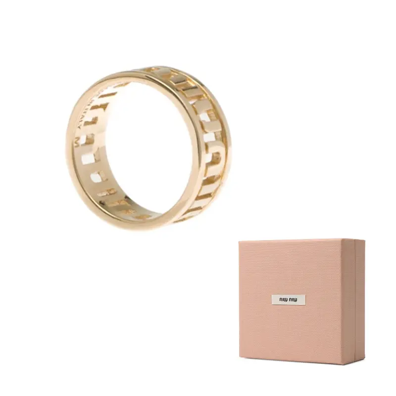 Золотые металлические кольца для женщин Gold MIU MIU, золотой
Золотые металлические кольца для женщин Gold MIU MIU, золотой