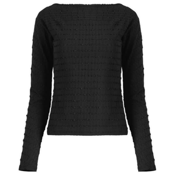 Топ с длинными рукавами от Синди Peachy Den, черный
Топ с длинными рукавами от Синди Peachy Den, черный