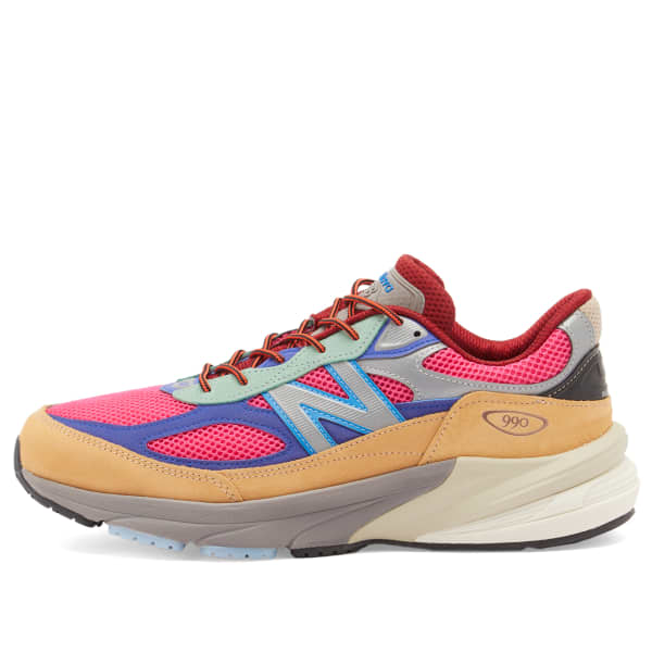 Кроссовки X action bronson 990v6 New Balance, мультиколор
Кроссовки X action bronson 990v6 New Balance, мультиколор