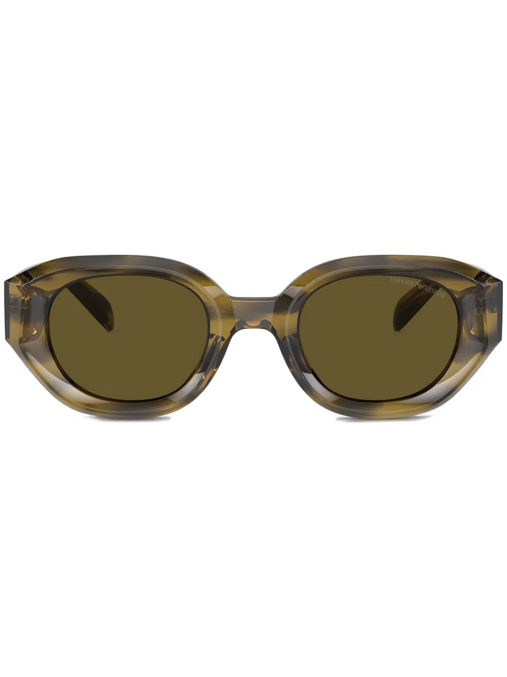 Солнцезащитные очки в круглой оправе EMPORIO ARMANI, зеленый
Солнцезащитные очки в круглой оправе EMPORIO ARMANI, зеленый