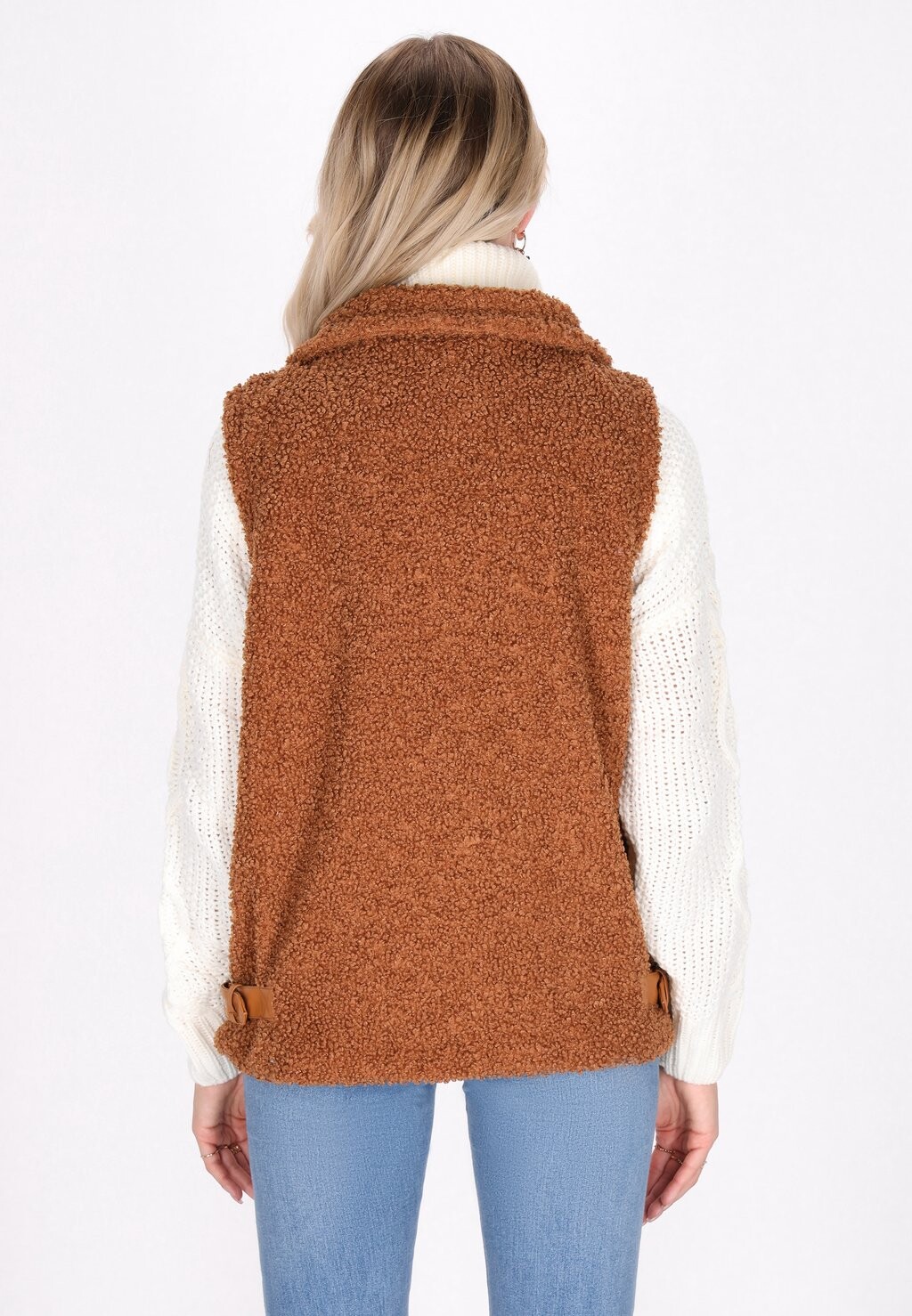 Жилет IZIA IZIA, коричневый 
Жилет IZIA IZIA, коричневый