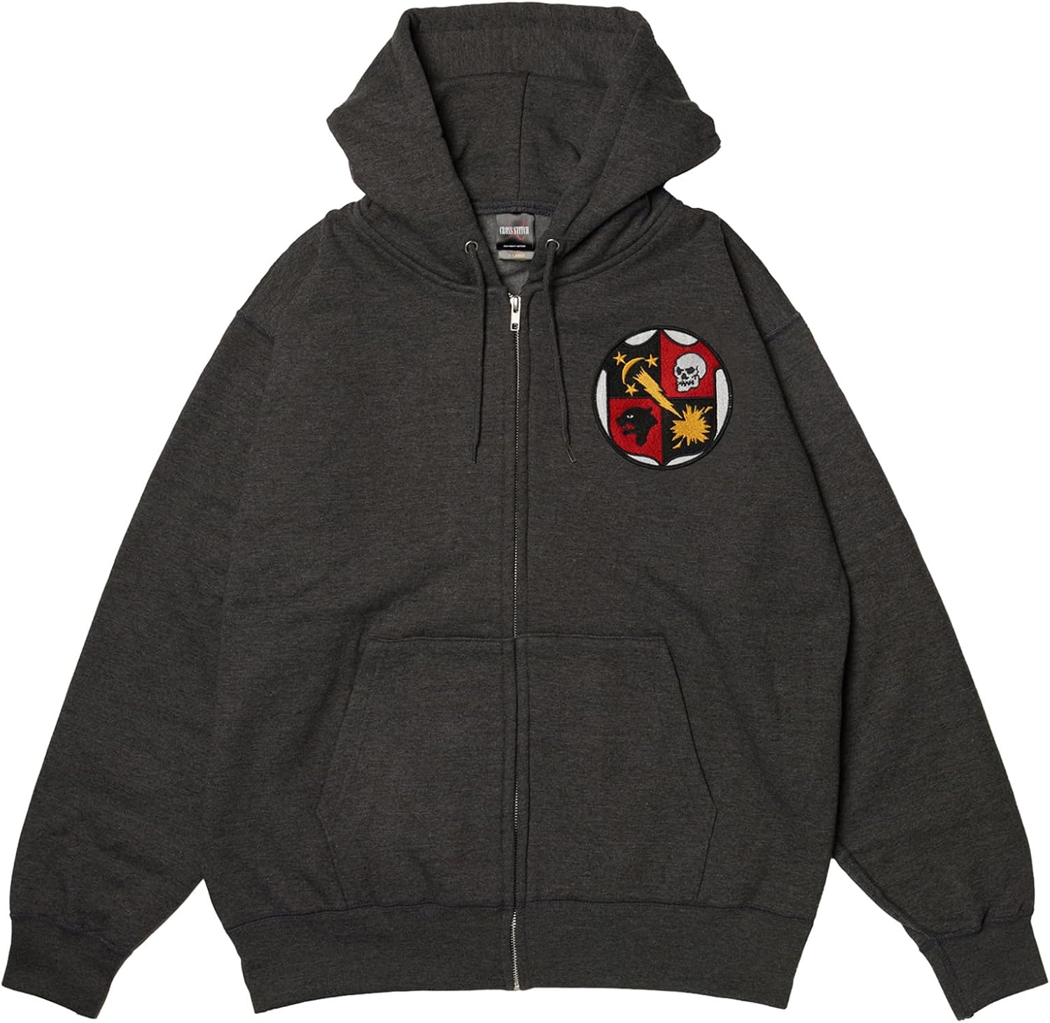 Толстовка с капюшоном в стиле F, нашивка с гербом армии США, флисовая подкладка, толстовка на молнии, цвет угольно-серый F-Style
Толстовка с капюшоном в стиле F, нашивка с гербом армии США, флисовая подкладка, толстовка на молнии, цвет угольно-серый F-Style