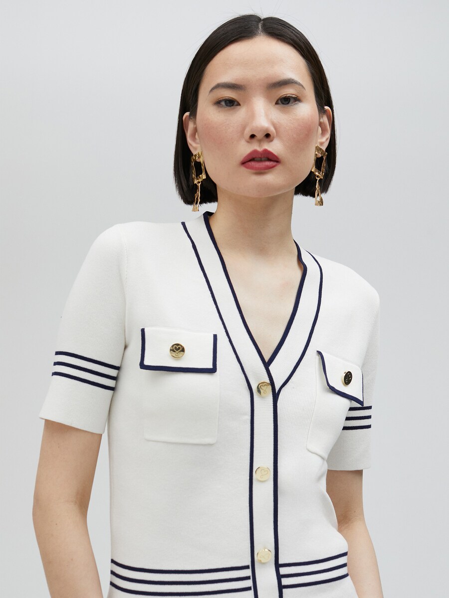 Вязаный кардиган Lola Casademunt, белый
Вязаный кардиган Lola Casademunt, белый