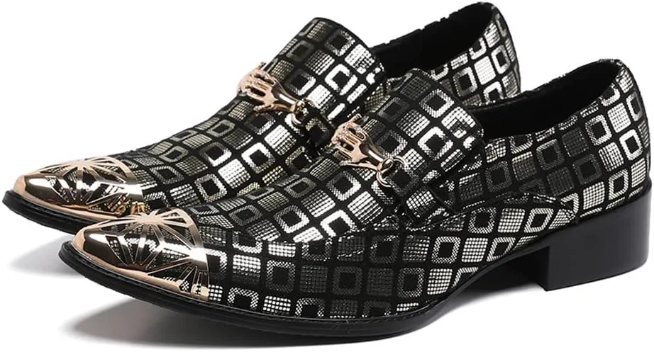 Мужские лоферы Santimon Dress Smoking с отделкой из натуральной кожи, в клетчатом узоре с перьями, с металлической пряжкой в ретро-стиле, дизайнерские туфли, золотой
Мужские лоферы Santimon Dress Smoking с отделкой из натуральной кожи, в клетчатом узоре с перьями, с металлической пряжкой в ретро-стиле, дизайнерские туфли, золотой