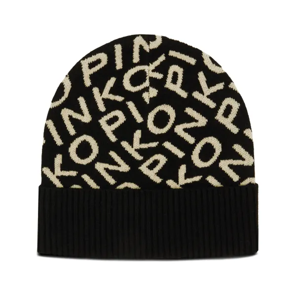 Шапка с добавлением шерсти и кашемира. Pinko, черный 
Шапка с добавлением шерсти и кашемира. Pinko, черный