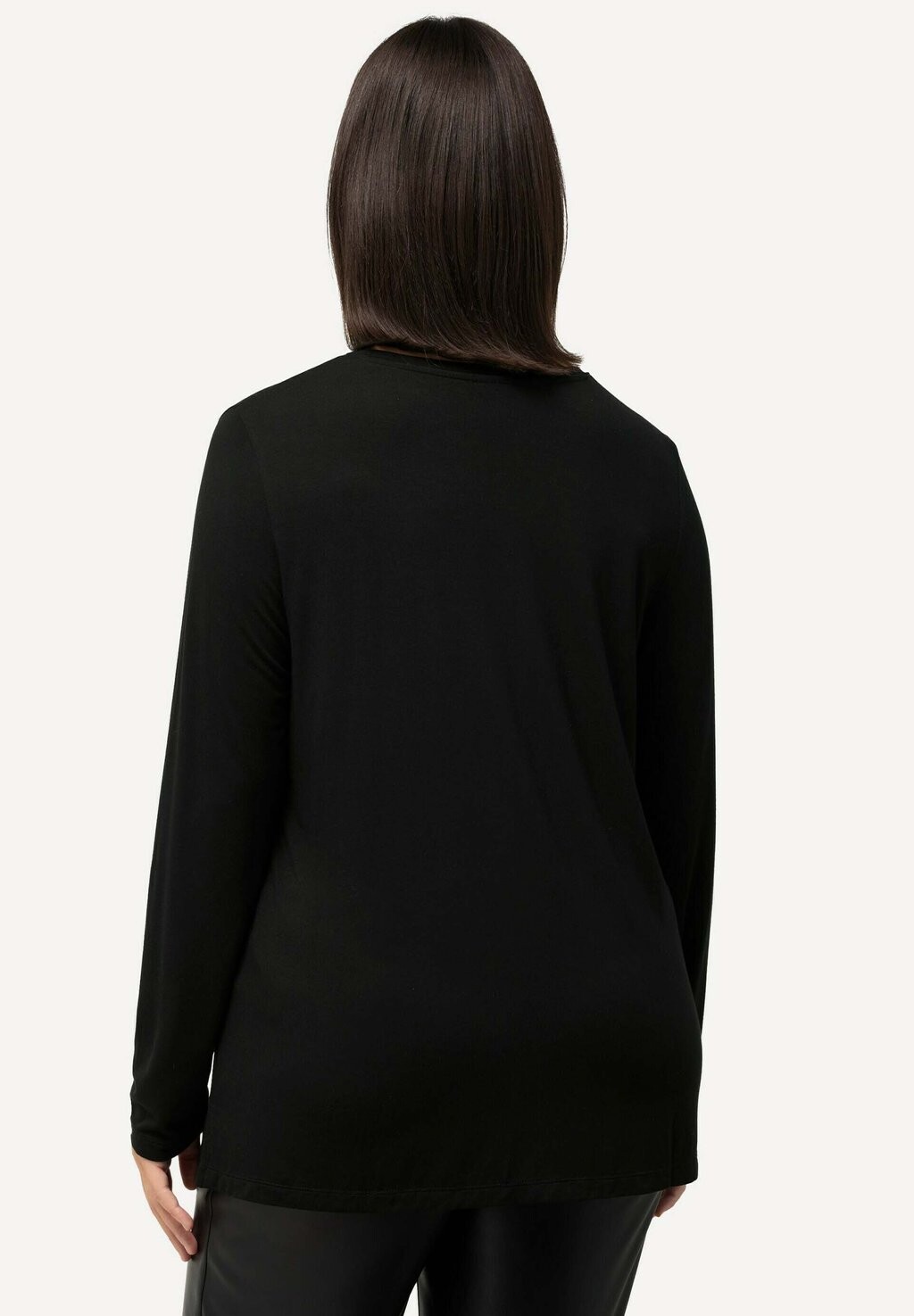 Топ с длинными рукавами Ulla Popken, черный
Топ с длинными рукавами Ulla Popken, черный