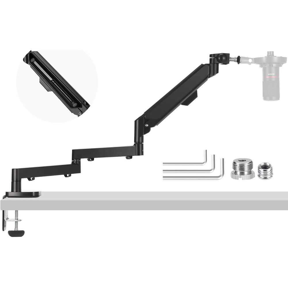 Микрофонная стойка Neewer Low-Profile Desk-Mount Boom Arm for Microphone 66602458
Микрофонная стойка Neewer Low-Profile Desk-Mount Boom Arm for Microphone 66602458