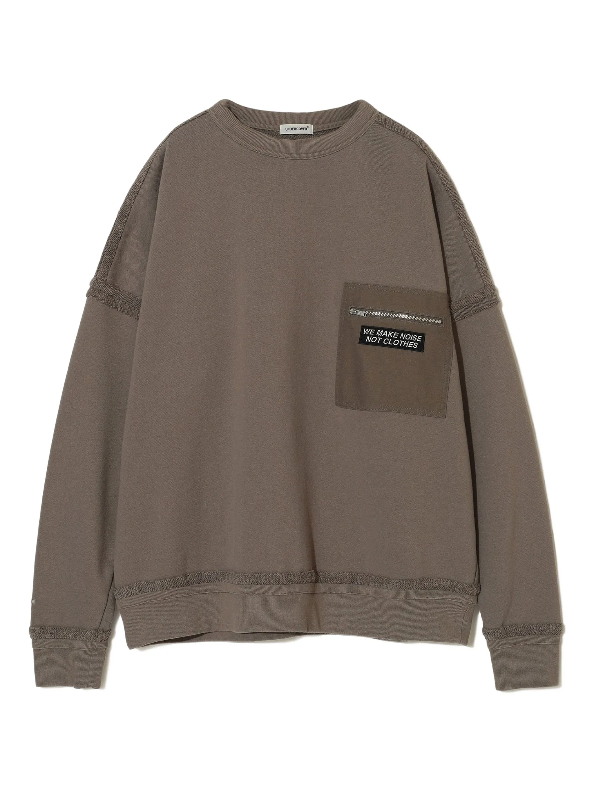 Толстовка с карманом на молнии Undercover, серый
Толстовка с карманом на молнии Undercover, серый