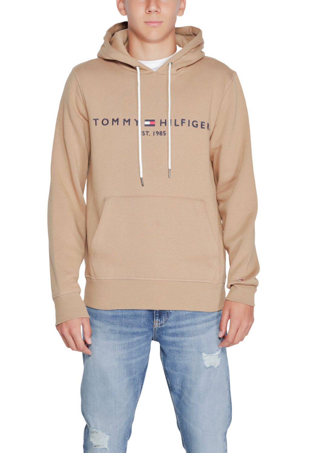 Толстовка мужская Tommy Hilfiger с логотипом бренда, бежевый
Толстовка мужская Tommy Hilfiger с логотипом бренда, бежевый