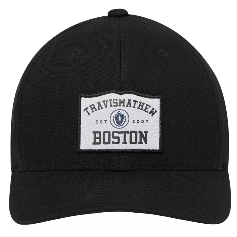 Мужская кепка для гольфа TravisMathew Boylston 2.0 MA State Fit, черный
Мужская кепка для гольфа TravisMathew Boylston 2.0 MA State Fit, черный