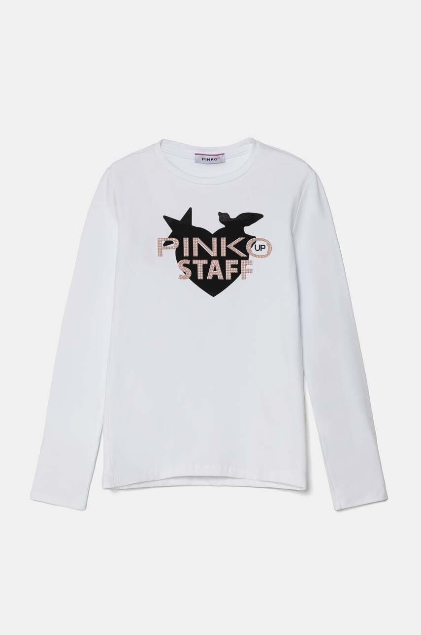 Детская футболка с длинными рукавами Pinko Up, белый
Детская футболка с длинными рукавами Pinko Up, белый