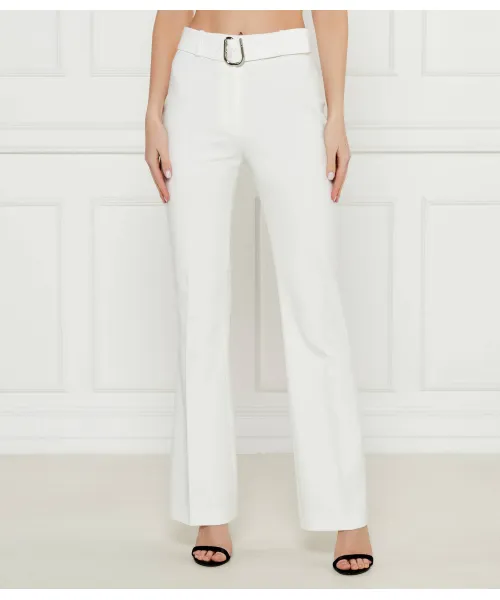 Брюки из хазулы Flare fit Hugo, белый
Брюки из хазулы Flare fit Hugo, белый