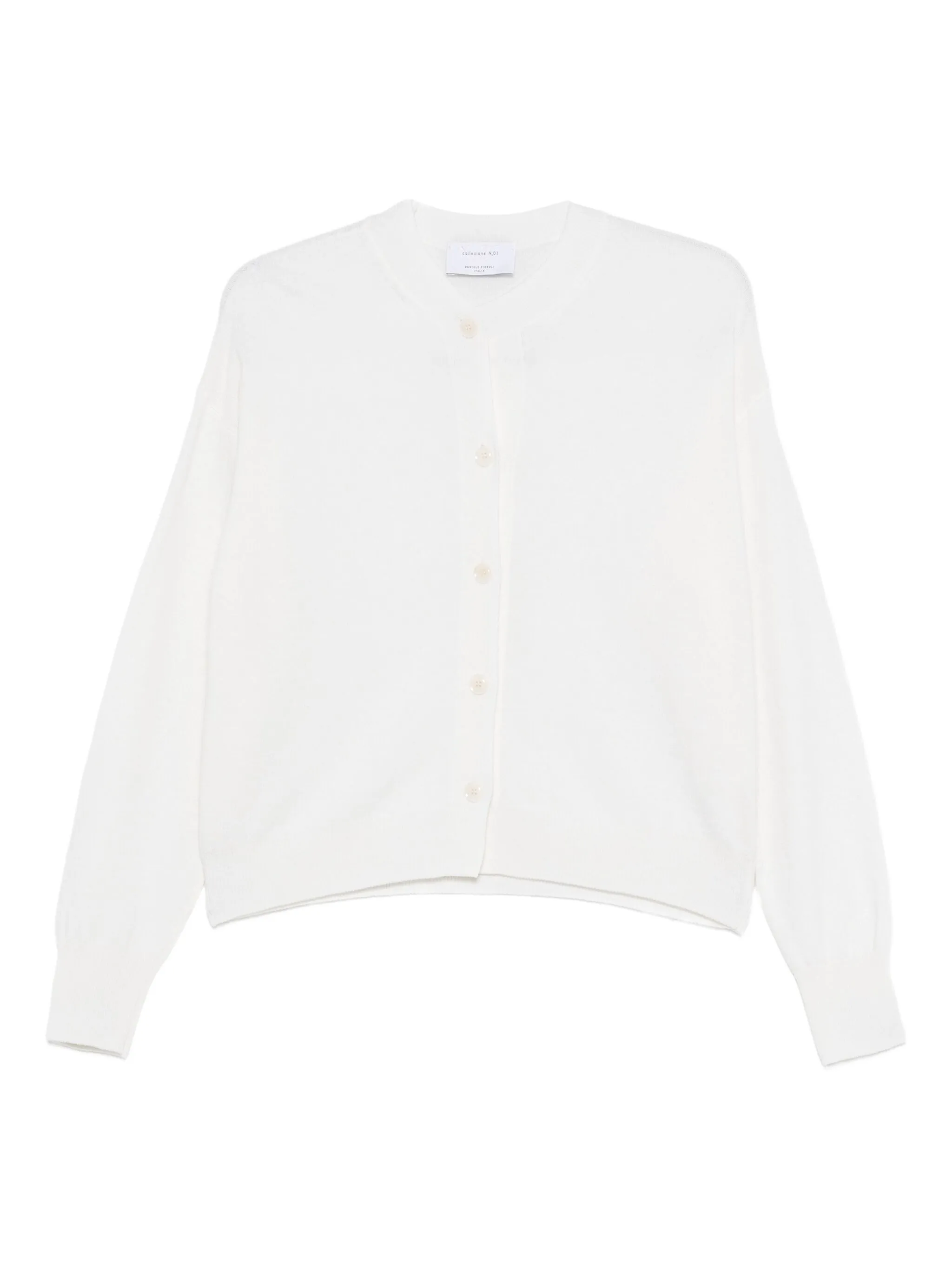 Кардиган с длинными рукавами Daniele Fiesoli, белый
Кардиган с длинными рукавами Daniele Fiesoli, белый