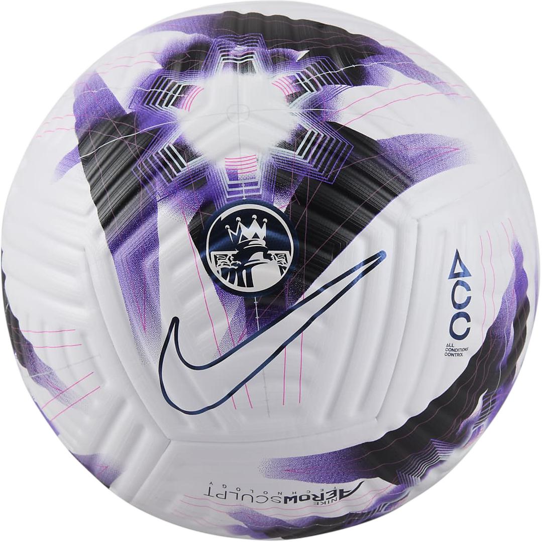 Nike Футбольный мяч Premier League Flight размер 5 синтетическая кожа унисекс Passionate Purple White
Nike Футбольный мяч Premier League Flight размер 5 синтетическая кожа унисекс Passionate Purple White