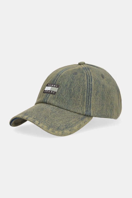Джинсовая бейсболка Tommy Jeans, зеленый
Джинсовая бейсболка Tommy Jeans, зеленый