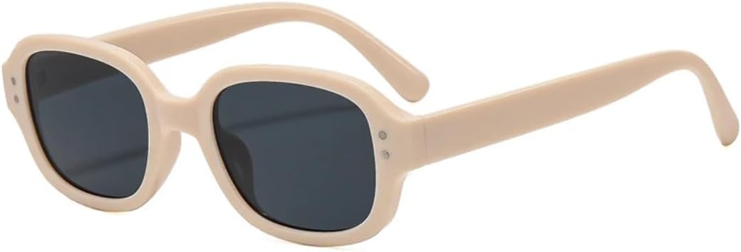 Винтажные квадратные солнцезащитные очки с заклепками для женщин, модные очки конфетных цветов, защита от УФ-излучения UV400 для мужчин, прозрачная оправа TVTBBVV, Beige Grey
Винтажные квадратные солнцезащитные очки с заклепками для женщин, модные очки конфетных цветов, защита от УФ-излучения UV400 для мужчин, прозрачная оправа TVTBBVV, Beige Grey