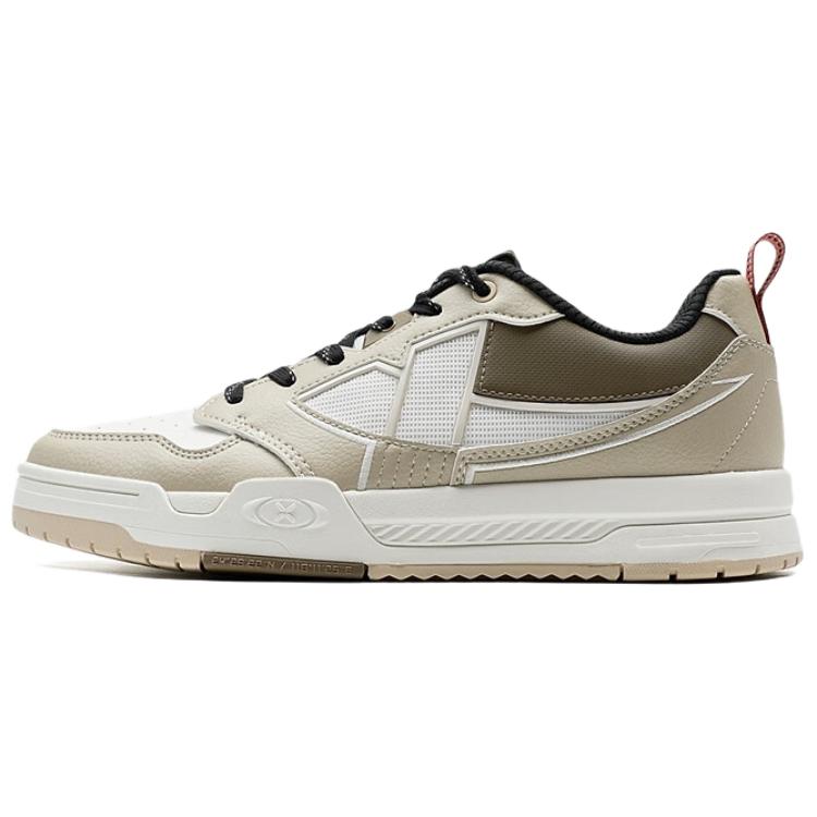 XTEP Нескользящие теплые легкие низкие кроссовки для скейтбординга, мужские, коричневые и белые 
XTEP Нескользящие теплые легкие низкие кроссовки для скейтбординга, мужские, коричневые и белые