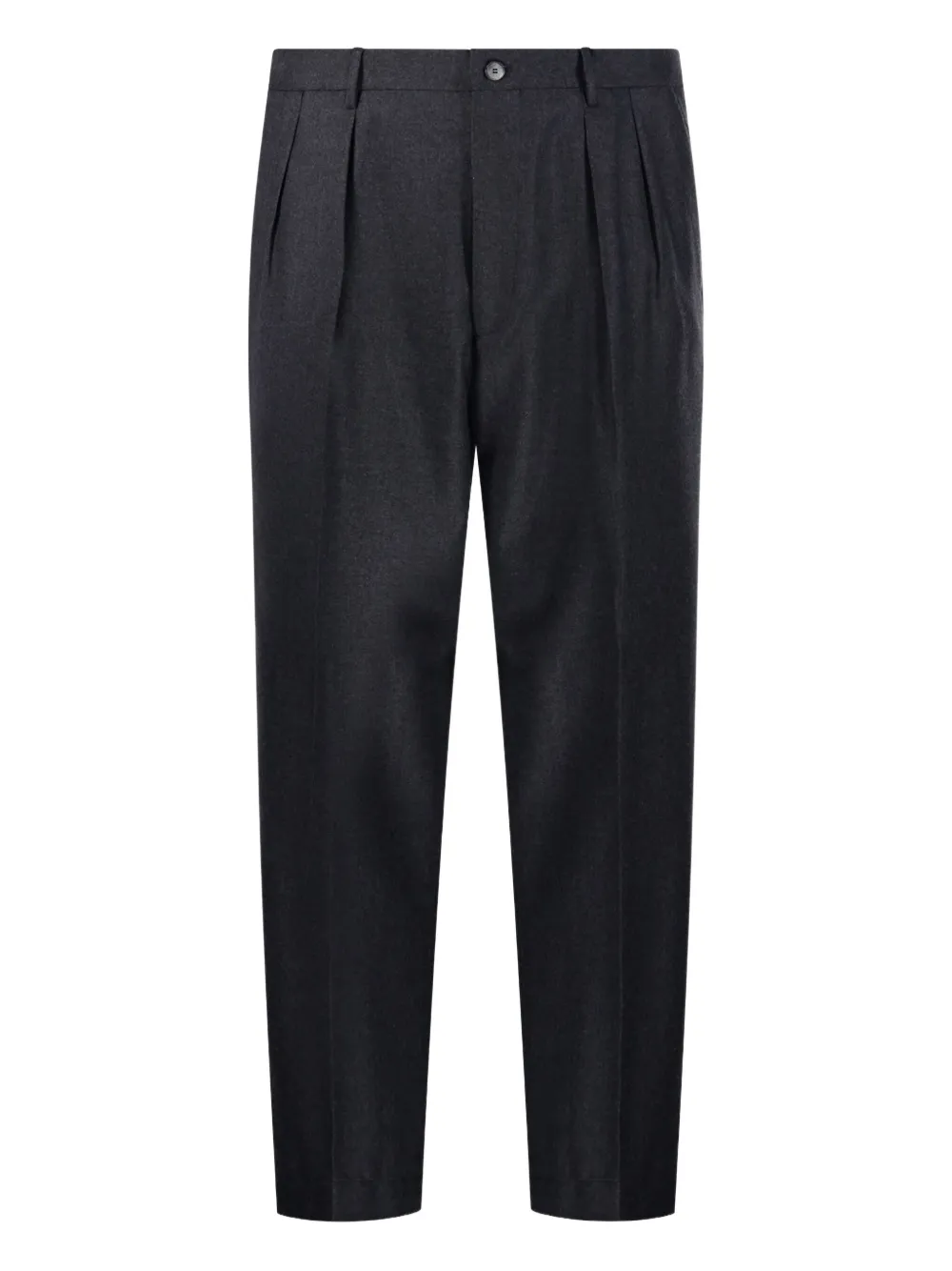 Брюки строгого кроя со складками Santaniello, серый
Брюки строгого кроя со складками Santaniello, серый