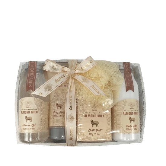 Aurora, Миндальное молочко, набор косметики, 5 шт.
Aurora, Миндальное молочко, набор косметики, 5 шт.