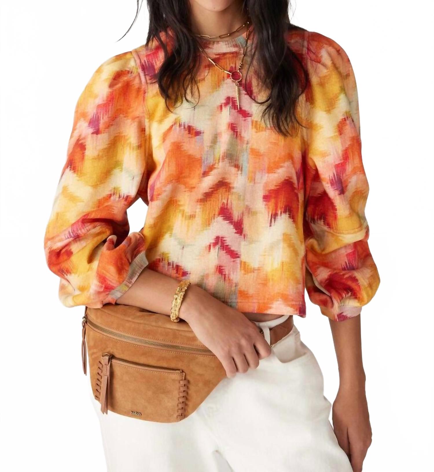 Примроуз свитшот с пышными рукавами в цвете охра Ba&sh, Ocre
Примроуз свитшот с пышными рукавами в цвете охра Ba&sh, Ocre