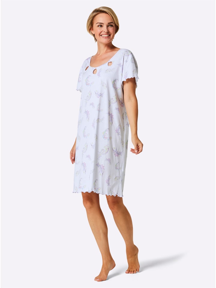 Белая ночная рубашка с принтом WITT WEIDEN
Белая ночная рубашка с принтом WITT WEIDEN