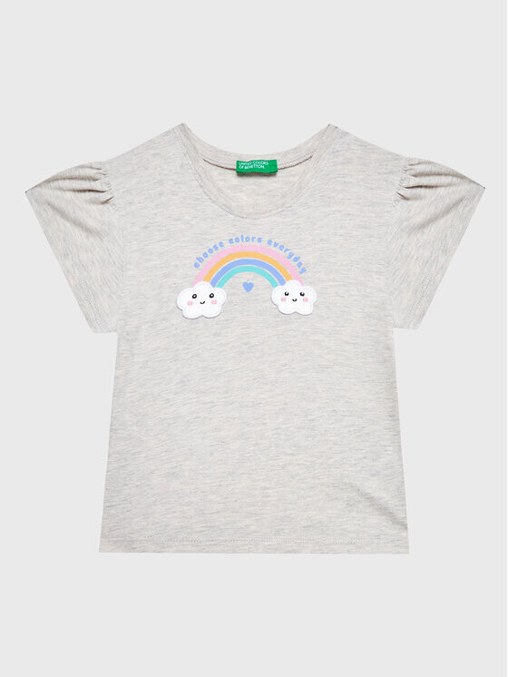 Футболка стандартного кроя United Colors Of Benetton, серый
Футболка стандартного кроя United Colors Of Benetton, серый