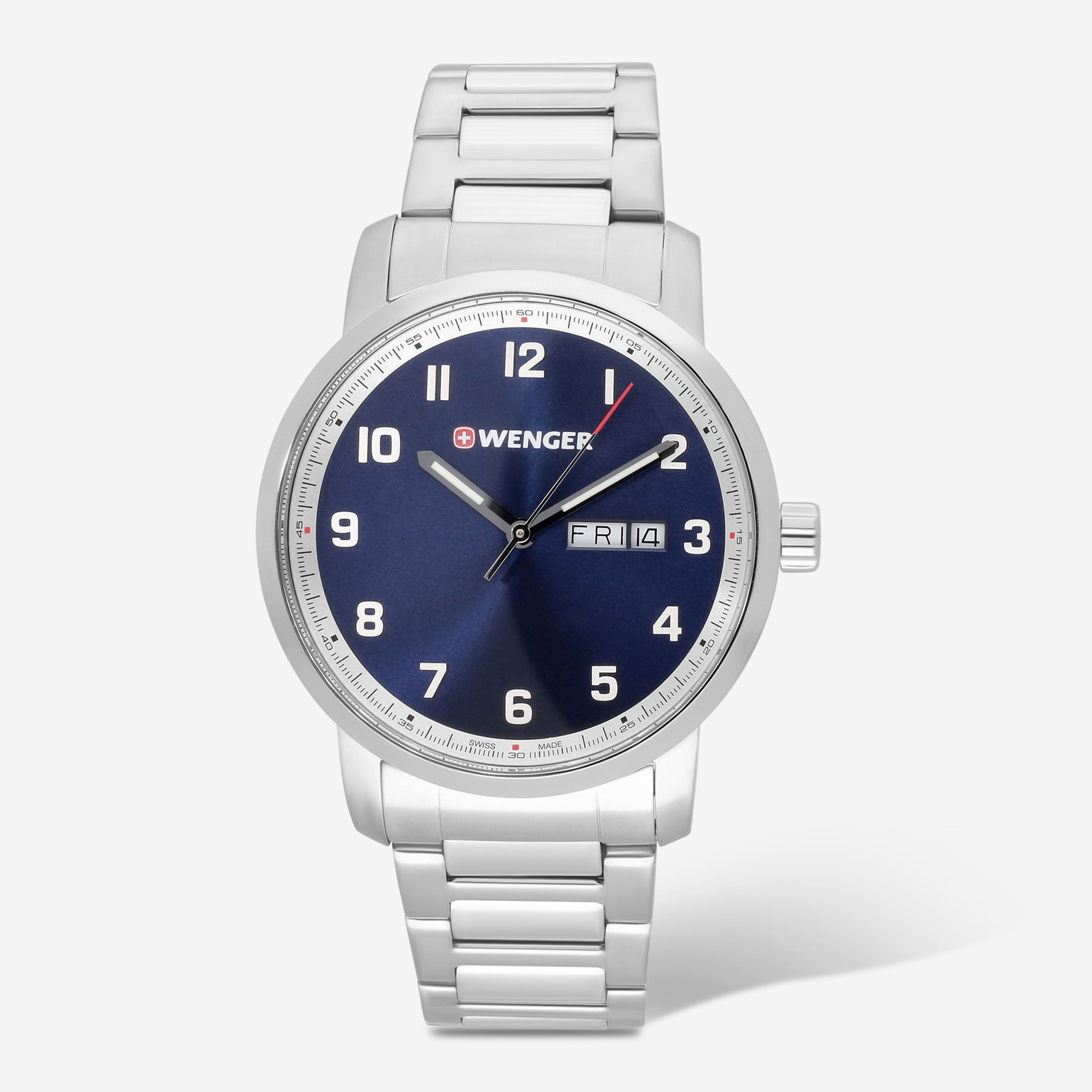 Часы Wenger Swiss Army мужские 01.1541.121 Attitude с синим циферблатом 42 мм
Часы Wenger Swiss Army мужские 01.1541.121 Attitude с синим циферблатом 42 мм