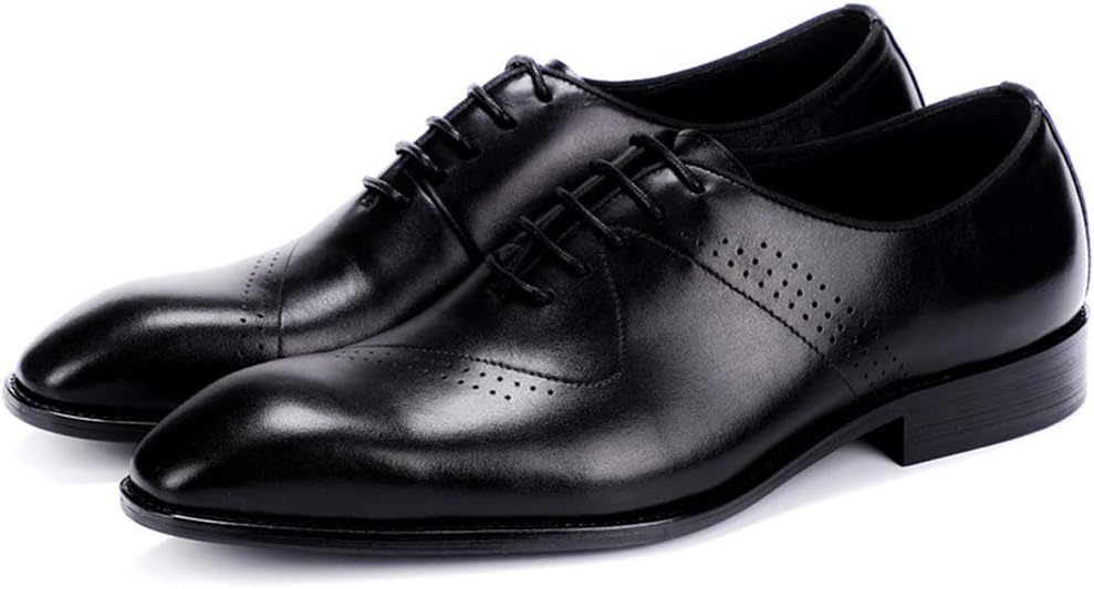 Мужские классические туфли, натуральная кожа, шнуровка, деловые туфли, удобные, гибкие, мягкие оксфорды с квадратным носком, черные - 42/UK 8/US 8.5 JLFZC
Мужские классические туфли, натуральная кожа, шнуровка, деловые туфли, удобные, гибкие, мягкие оксфорды с квадратным носком, черные - 42/UK 8/US 8.5 JLFZC