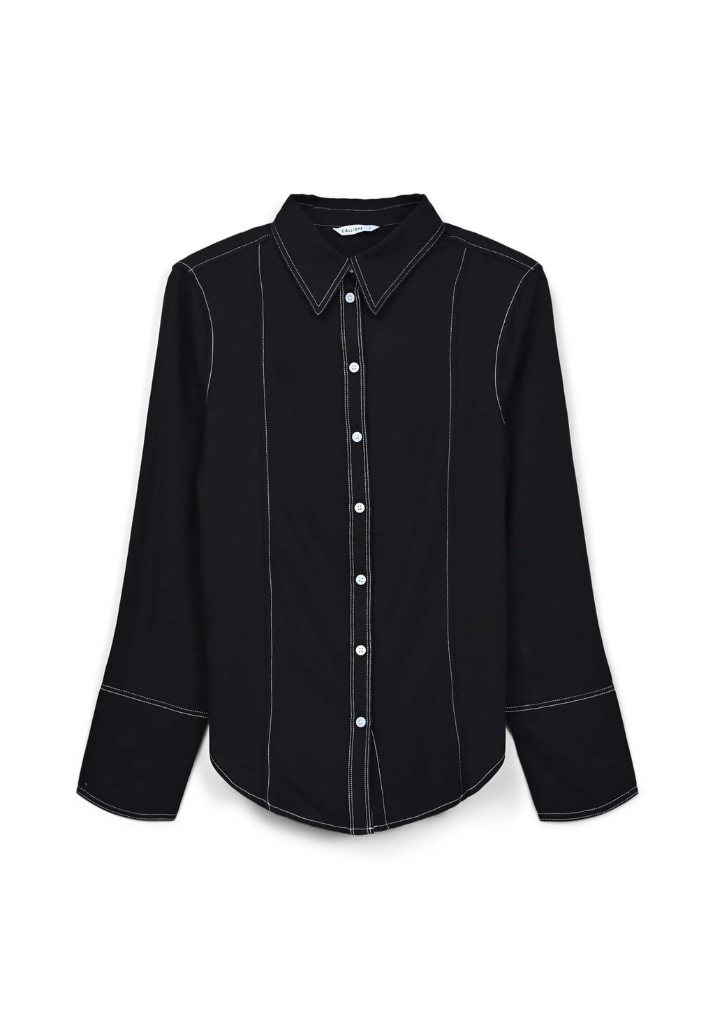 Блузка на пуговицах IMPUNTURE A CONTRASTO Calliope, черный
Блузка на пуговицах IMPUNTURE A CONTRASTO Calliope, черный