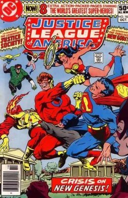 Justice League of America #183 "JSA /New Gods/ Darkseid/Mr. Miracle X-over" (DC COMICS)
Justice League of America #183 "JSA /New Gods/ Darkseid/Mr. Miracle X-over" (DC COMICS)