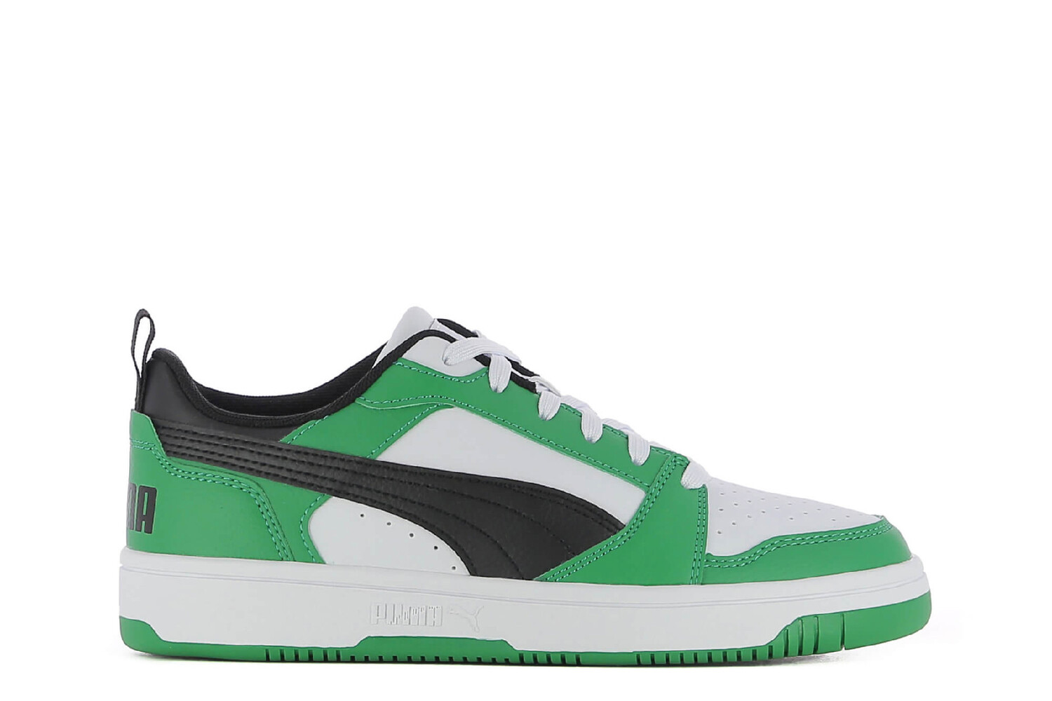 Кроссовки Rebound v6 lo j на шнуровке Puma, зеленый
Кроссовки Rebound v6 lo j на шнуровке Puma, зеленый