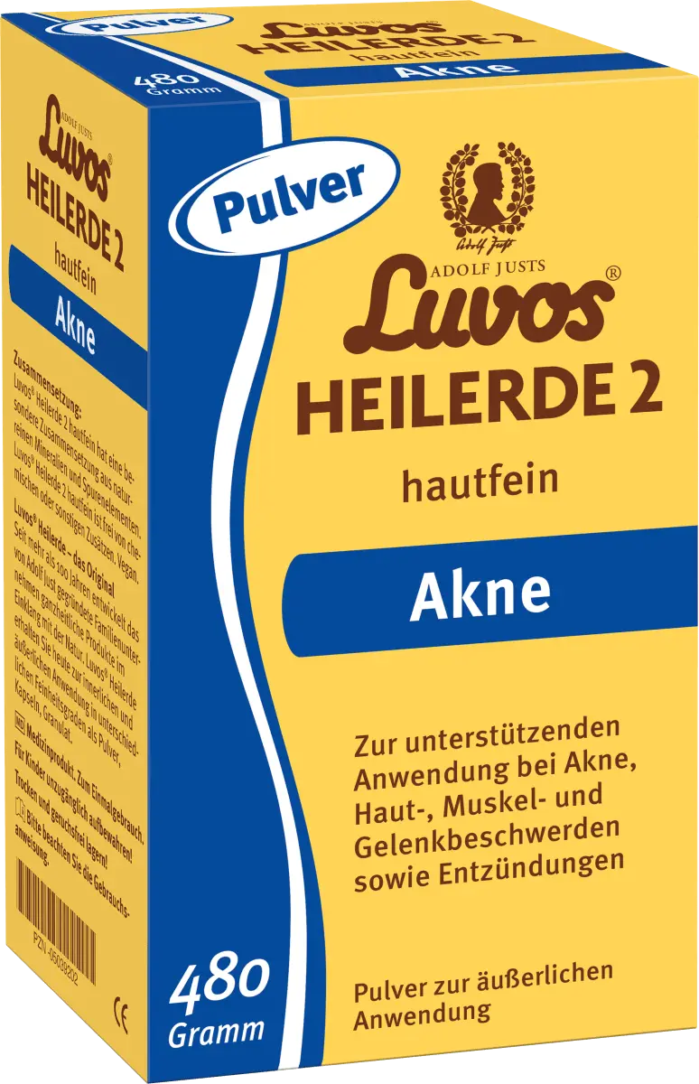 Лечебная глина 2 тонкая наружно 480г Luvos Heilerde
Лечебная глина 2 тонкая наружно 480г Luvos Heilerde