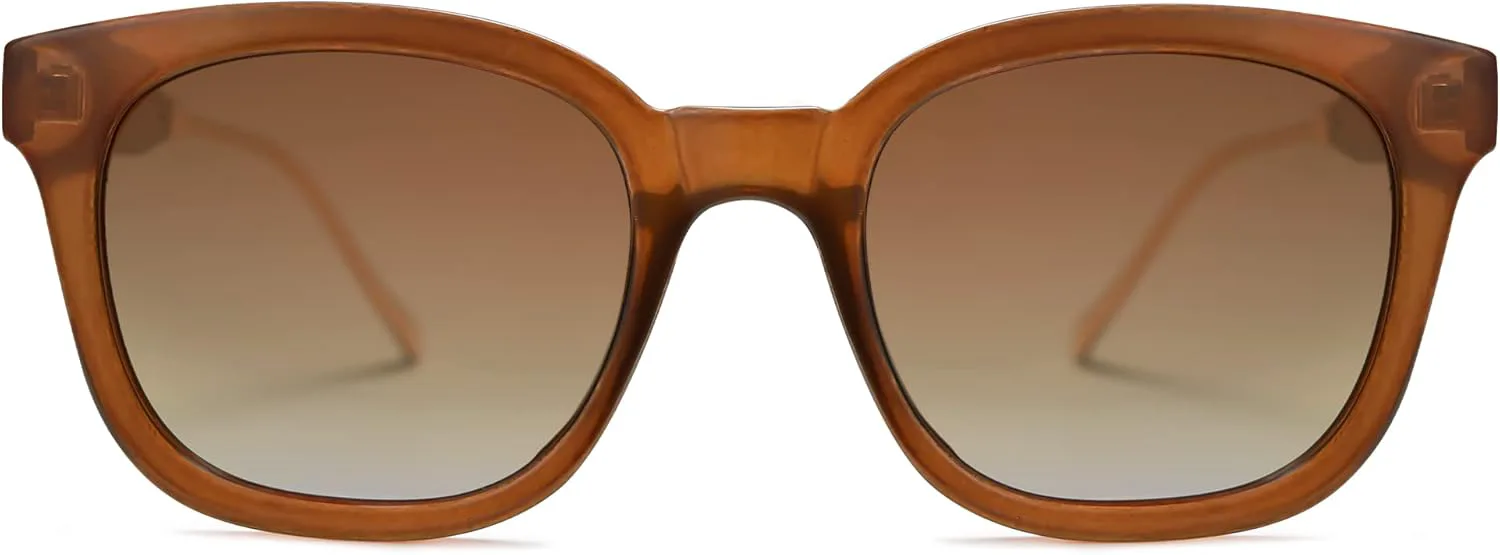 Классические квадратные поляризованные солнцезащитные очки SOJOS для женщин и мужчин в стиле ретро с защитой от УФ-излучения UV400 SJ2050, Dark Brown/Brown
Классические квадратные поляризованные солнцезащитные очки SOJOS для женщин и мужчин в стиле ретро с защитой от УФ-излучения UV400 SJ2050, Dark Brown/Brown