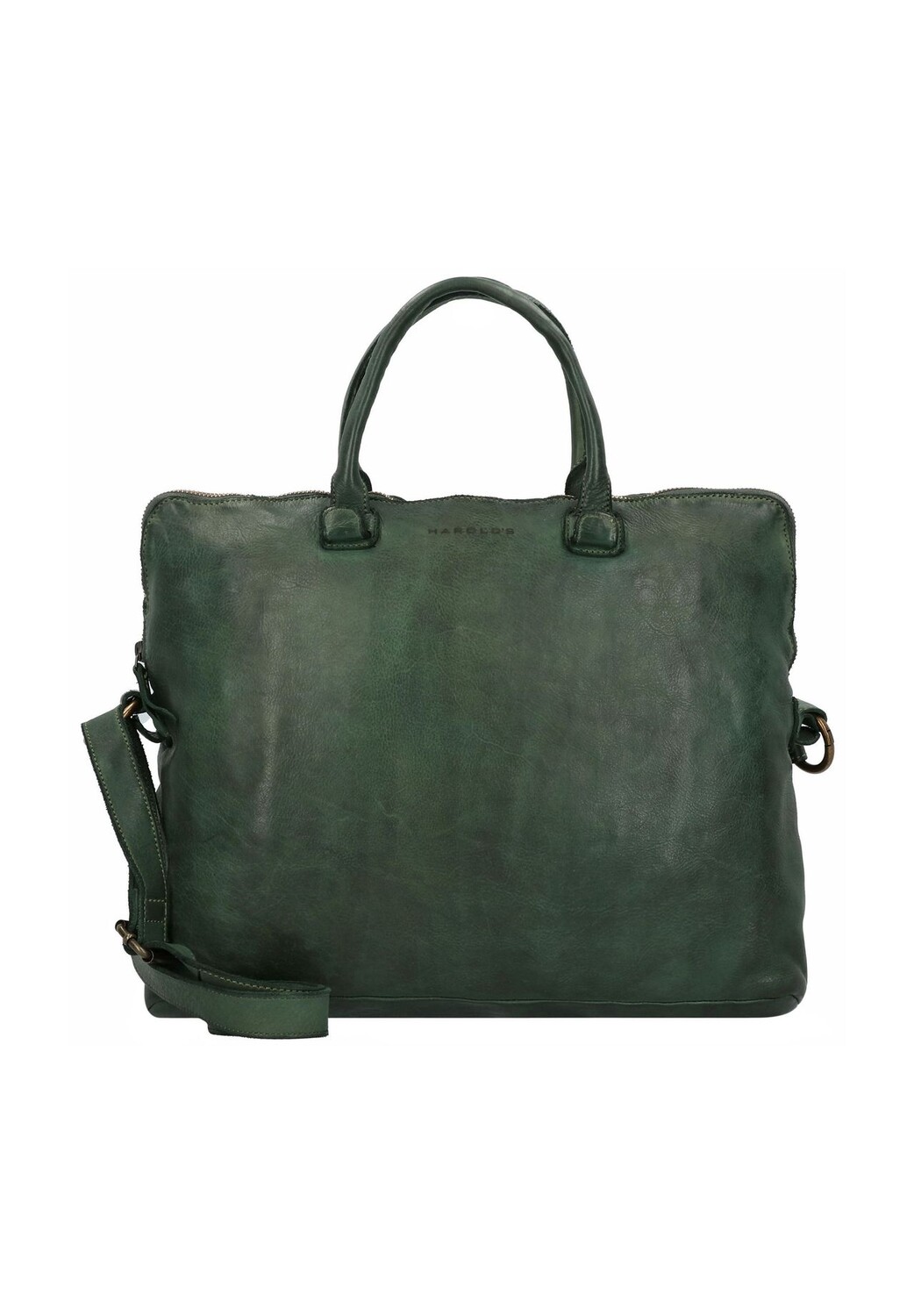 Кожаная сумка Submarine с отделением для ноутбука 38 см HAROLD'S, зеленый
Кожаная сумка Submarine с отделением для ноутбука 38 см HAROLD'S, зеленый
