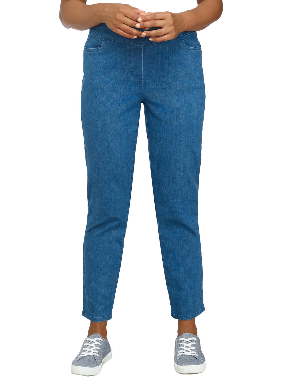 Женские джинсы Petites средней посадки, прямые, современный крой Alfred Dunner, цвет medium denim
Женские джинсы Petites средней посадки, прямые, современный крой Alfred Dunner, цвет medium denim