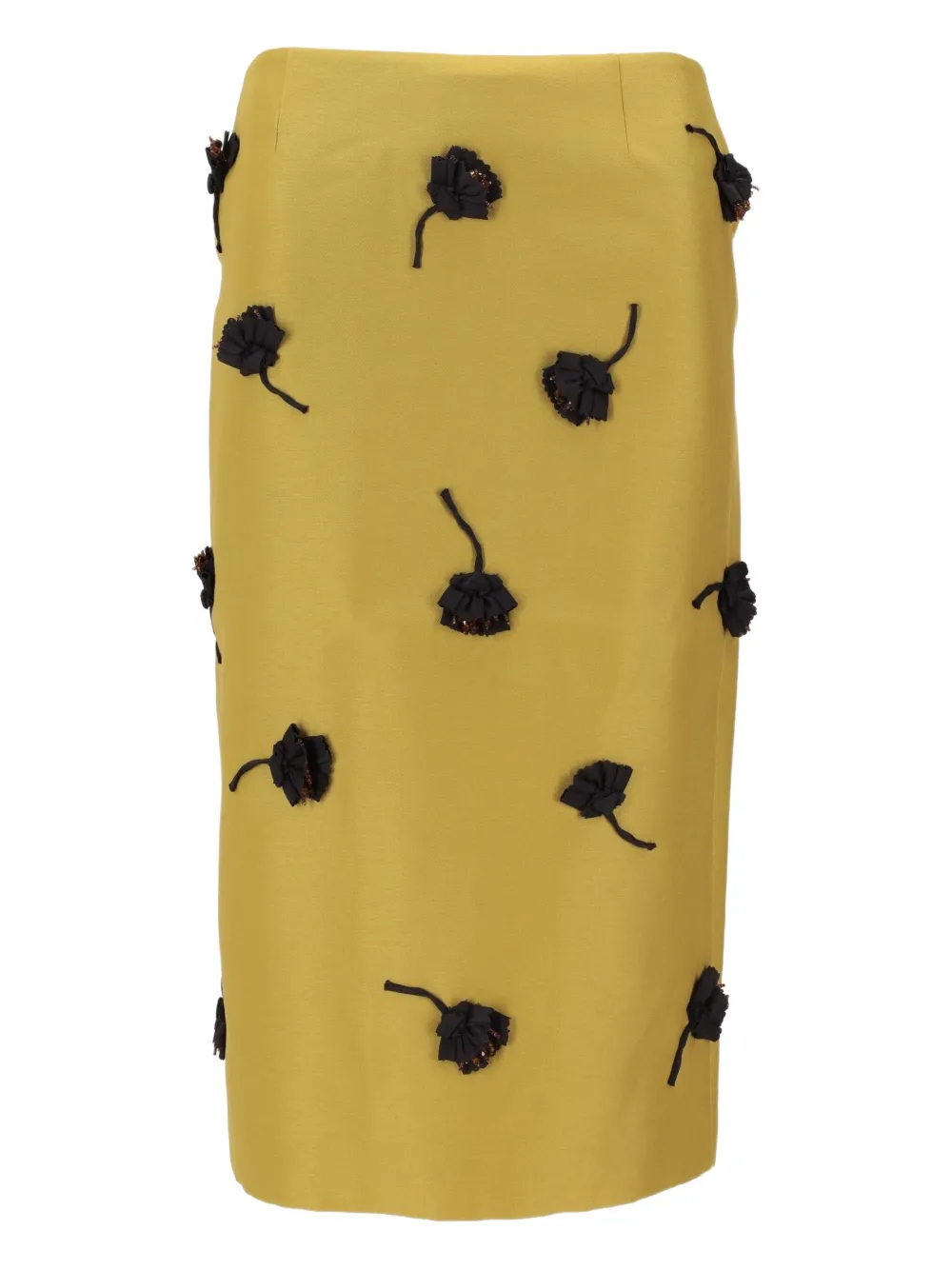 Миди-юбка с цветочными аппликациями Shushu/Tong, зеленый
Миди-юбка с цветочными аппликациями Shushu/Tong, зеленый