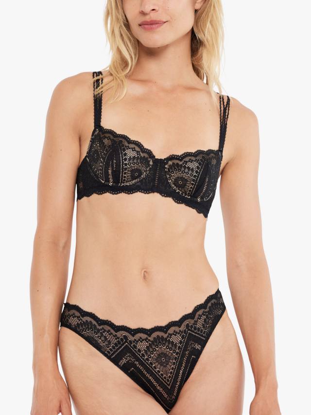 Трусики бикини Vertige с кружевными вставками Maison Lejaby, Noir
Трусики бикини Vertige с кружевными вставками Maison Lejaby, Noir
