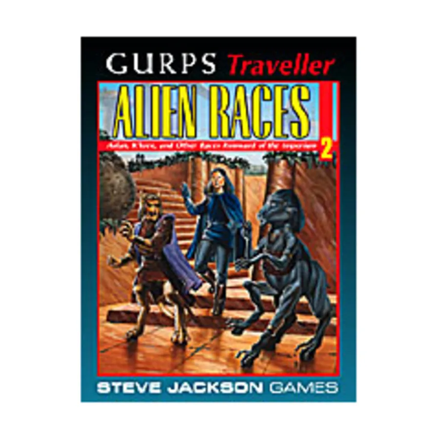Alien Races #2 - Aslan, K'kree and Other Races Rimward of the Imperium, Traveller (GURPS 1st-3rd Edition) (Steve Jackson Games), мягкая обложка
Alien Races #2 - Aslan, K'kree and Other Races Rimward of the Imperium, Traveller (GURPS 1st-3rd Edition) (Steve Jackson Games), мягкая обложка