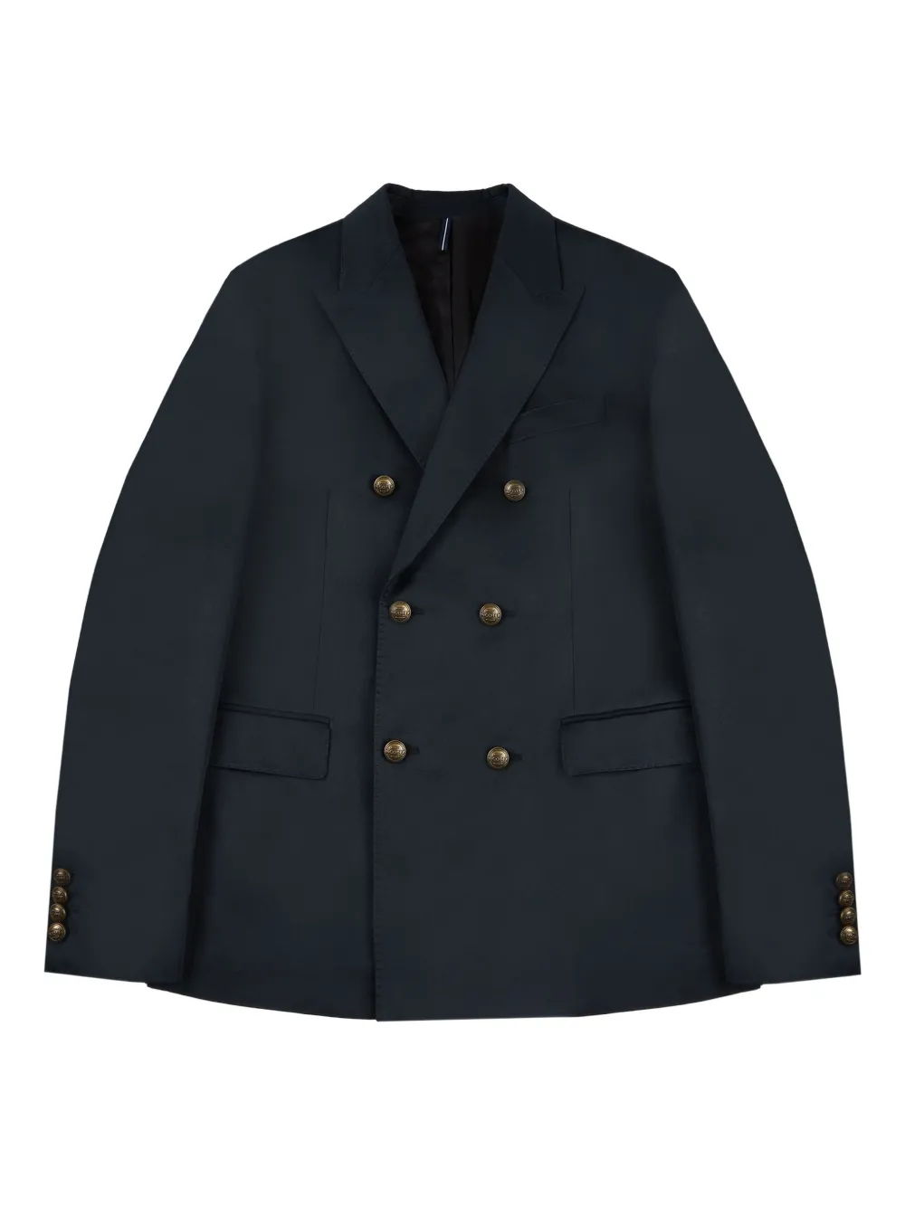 Двубортный пиджак Incotex, синий
Двубортный пиджак Incotex, синий