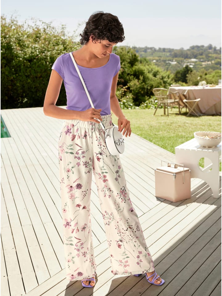 Рубашка с короткими рукавами лавандового цвета WITT WEIDEN
Рубашка с короткими рукавами лавандового цвета WITT WEIDEN