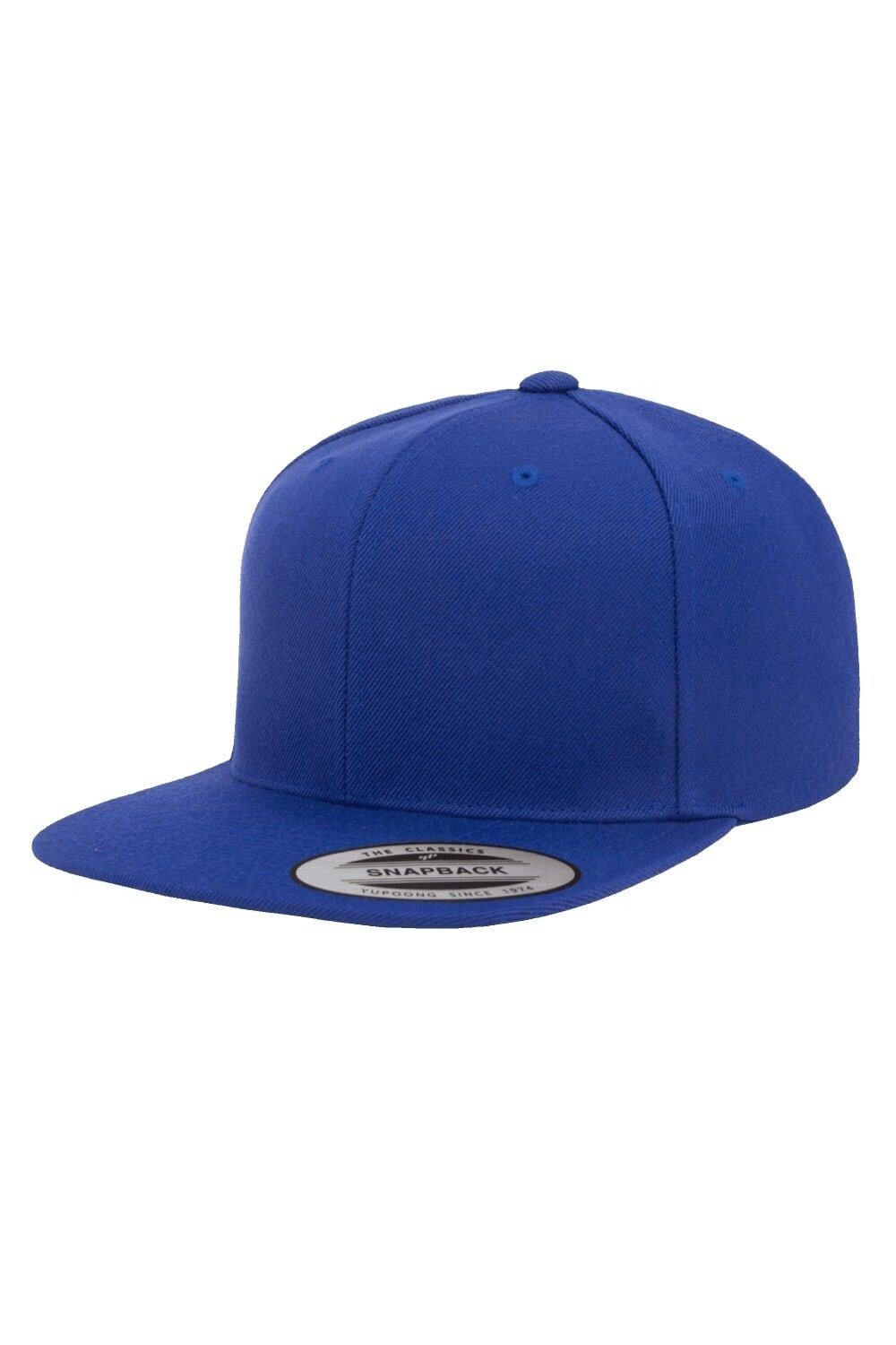 Классическая кепка Snapback премиум-класса Yupoong, синий
Классическая кепка Snapback премиум-класса Yupoong, синий