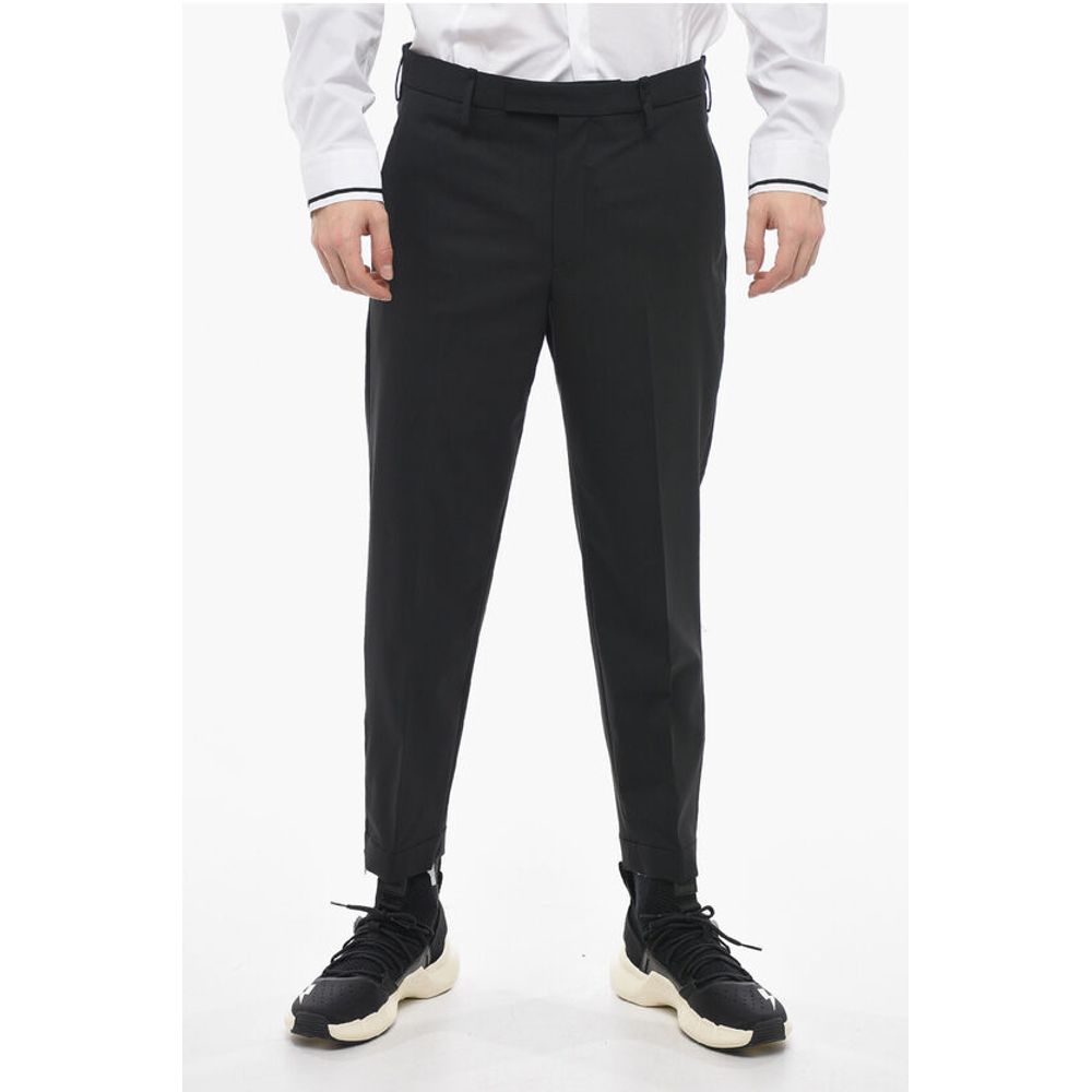 Узкие брюки-чинос JAMIE с молниями на щиколотках Neil Barrett, Black
Узкие брюки-чинос JAMIE с молниями на щиколотках Neil Barrett, Black