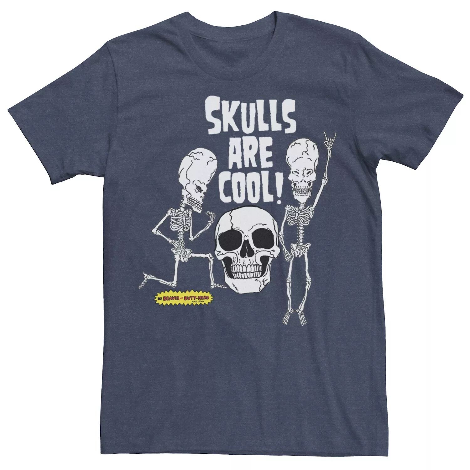 Мужская футболка Beavis и Butt-Head Skull Are Cool с рисунком Licensed Character
Мужская футболка Beavis и Butt-Head Skull Are Cool с рисунком Licensed Character