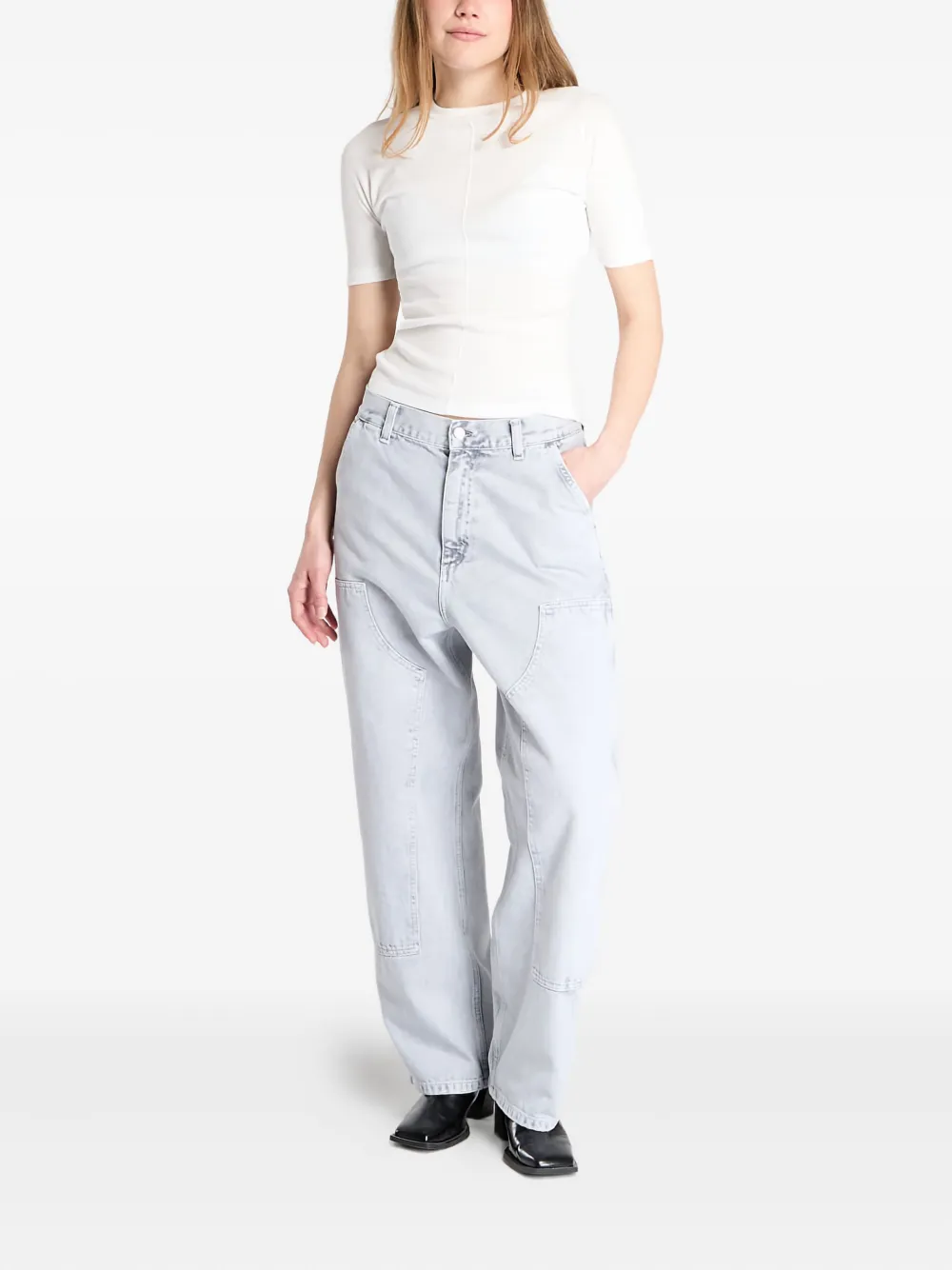 Джинсы W' Brandon Double Knee CARHARTT WIP, синий
Джинсы W' Brandon Double Knee CARHARTT WIP, синий